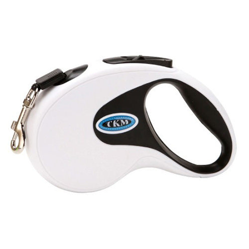 Dog Traction Rope Automatic Retractable Dog Chain Tractor - White / 3M - leash