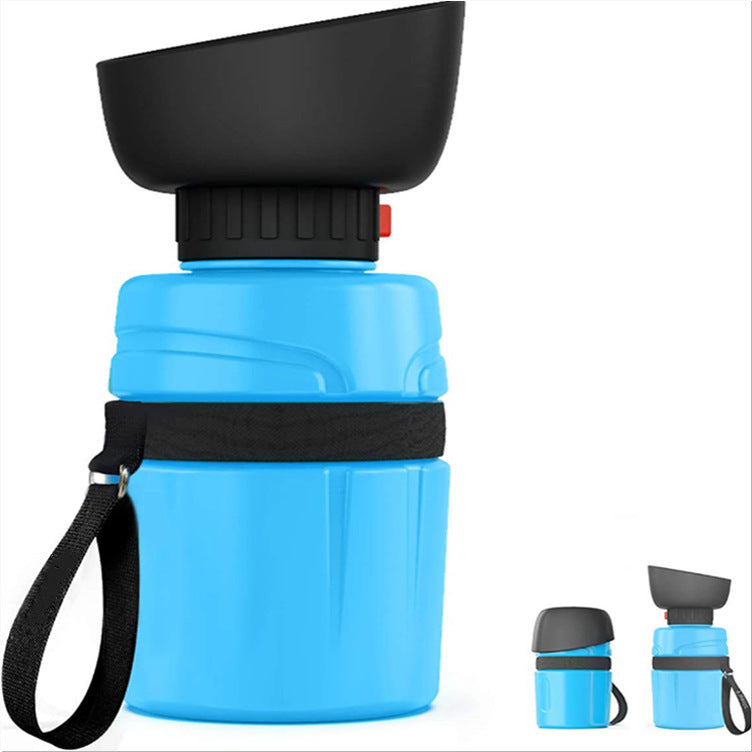 Dog Travel Portable Water Bottle Blue / 520ML travel
