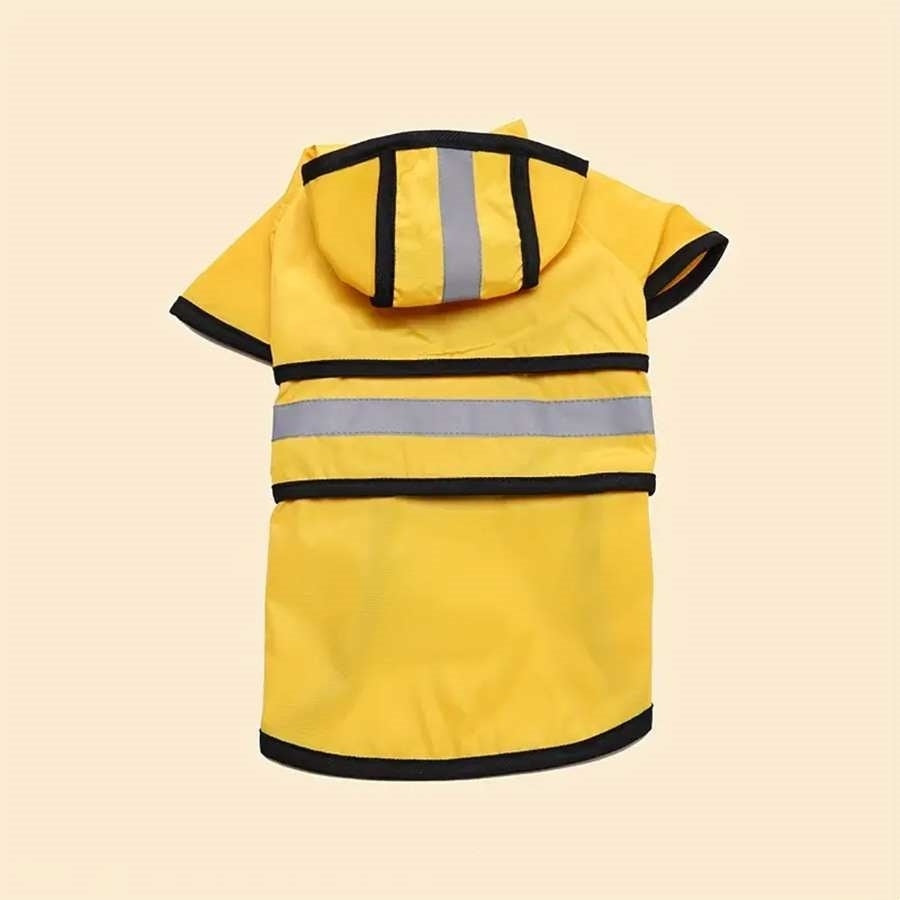 Reflective Dog Raincoat Poncho: Waterproof Coats for Large Dogs - Accessories