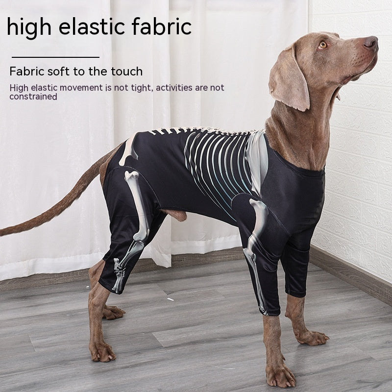 Fashion Dog Halloween Clothes: Halloween Costume Polyester Jacket for Large Dogs Accessories