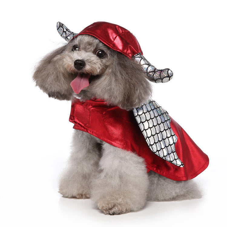 Dog Halloween Christmas Festive Dress Up Costume: Dog Halloween and Christmas Outfits SDZ133 Flying Beast / L
