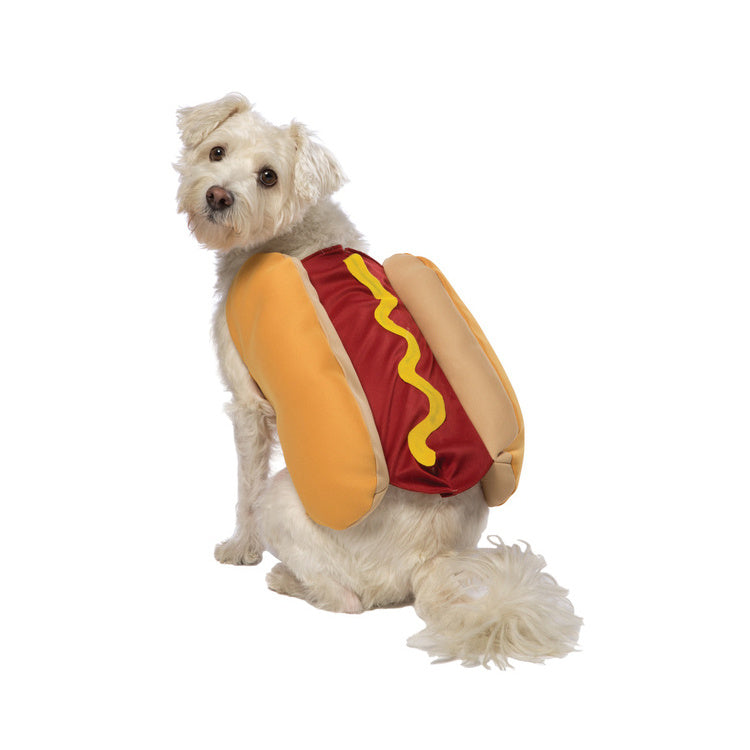 Funny Hot Dog Pet Costume | Halloween Outfit for Dogs costumes