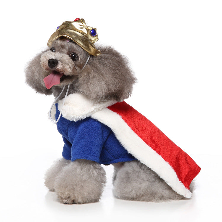 Dog Halloween Christmas Festive Dress Up Costume: Dog Halloween and Christmas Outfits SDZ132 King / L Accessories