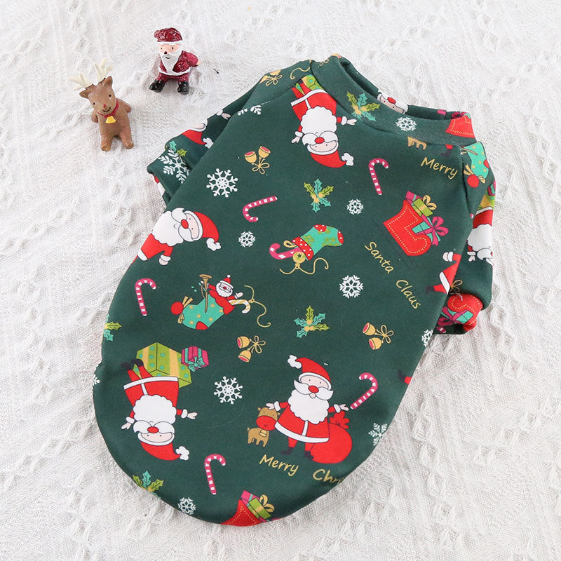 Festive Christmas Dog Clothes Dog Pet Outfit for Christmas 10 Style / 2XL christmas