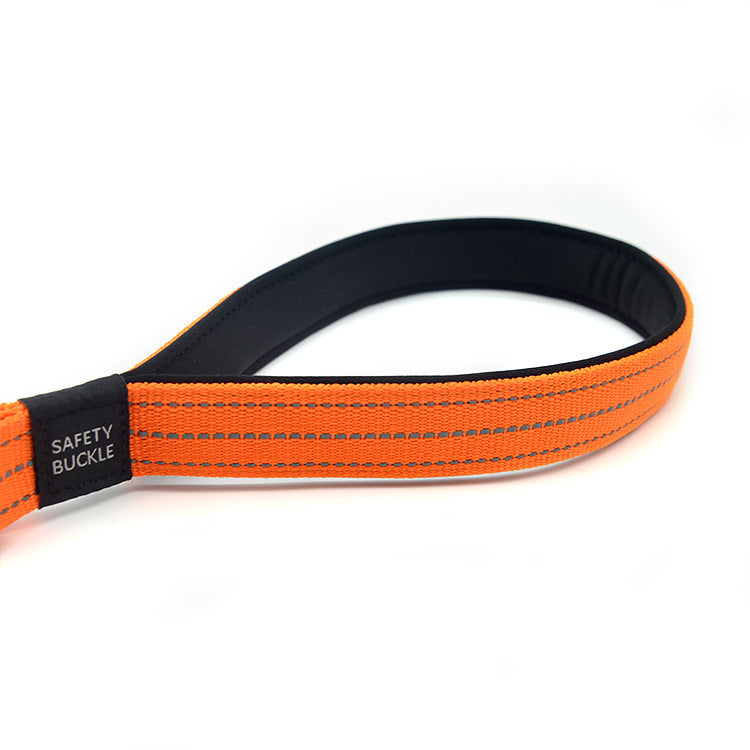 Bungee Dog Leash with Reflective Stitching | Retractable Dog Traction Rope - Dog Collars & Leashes