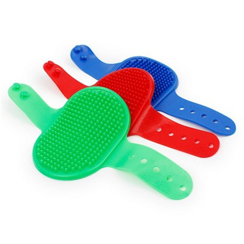 Rubber Dog Bath And Massage Brush | Dog Grooming Tool home