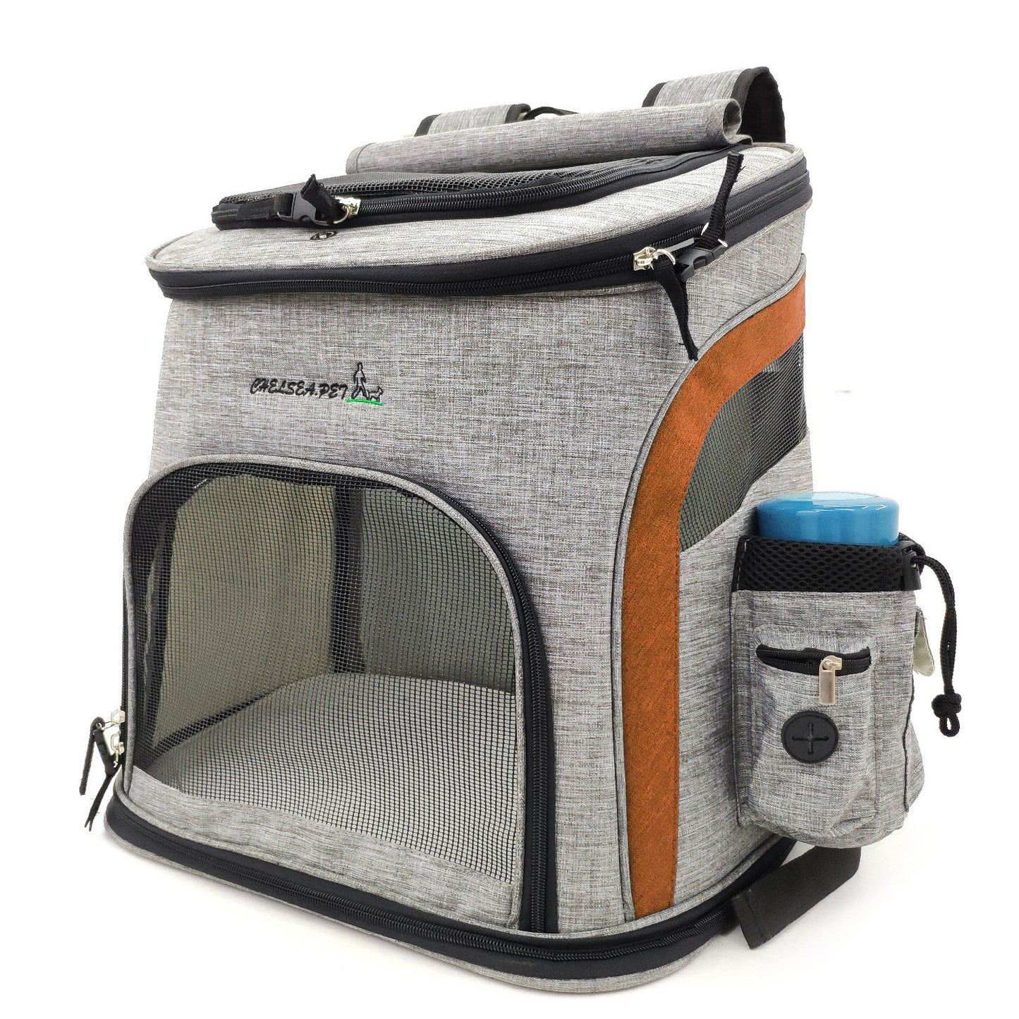 Ventilated Dog Backpack Carrier | Hands-Free Travel Bag for Small Dogs - Dog Travel Essential