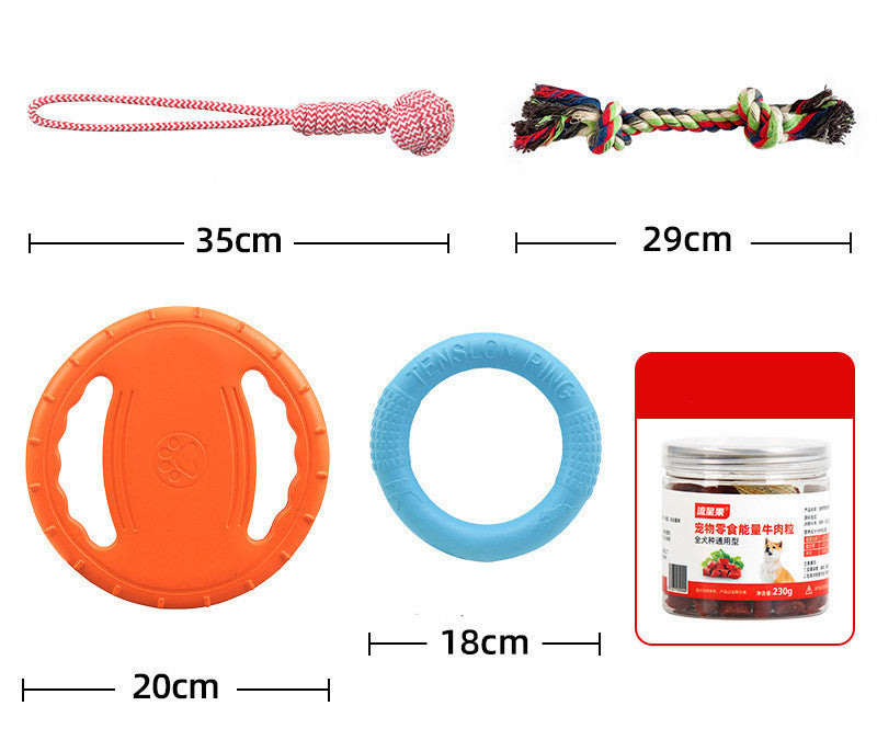 Durable Plastic Dog Bite Ring | Interactive Dog Training And Chew Toy 1style dog training
