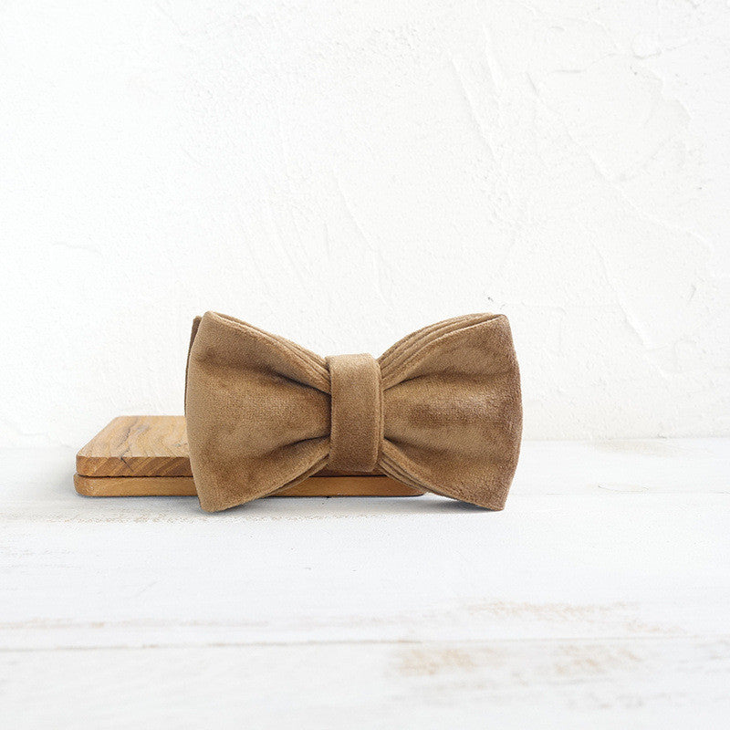 Adjustable Polyester Dog Collar with Bow Tie | Handmade Dog Bow TIe bow
