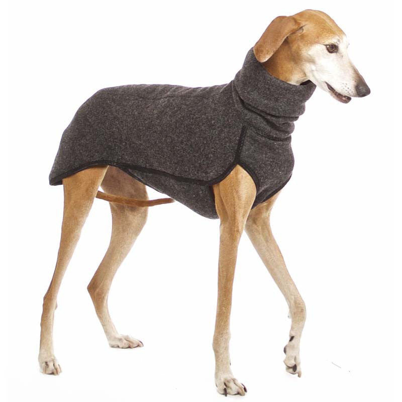 Warm Winter Dog Coat with High Collar | Pullover Dog Coat for Medium And Large Dogs Dark Grey / 3XL Coats & Dog Vests