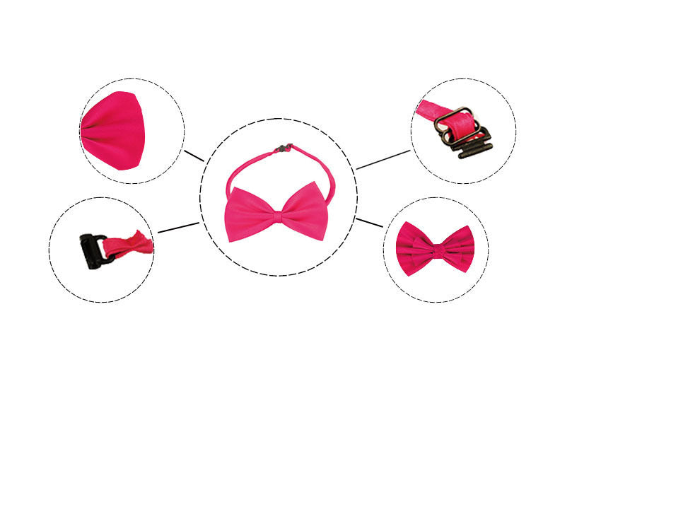 Adjustable Dog Bow Tie for Dogs Multiple Colors Bow Ties For Dogs Random delivery / 1pc Accessories