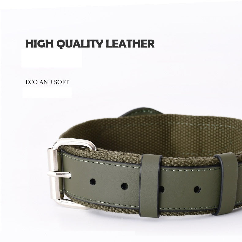 Adjustable AirTag Dog Collar | Secure Anti Loss Tracking Collar For Dogs Dog Collars & Leashes
