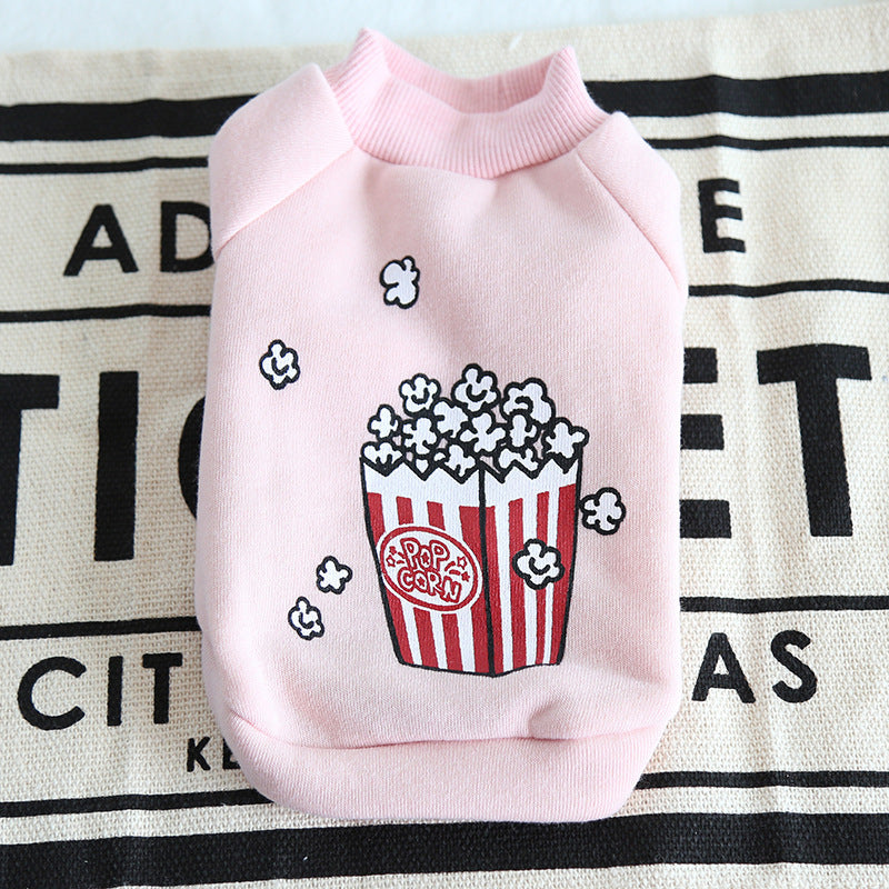 Warm Winter Dog Sweater | ’Popcorn Texture’ Dog Coat for All Dogs Popcorn pink / L coats