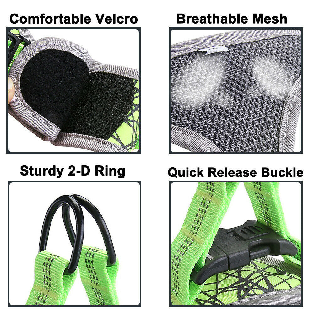 Adjustable Dog Harness And Leash Set | Breathable Dog Vest - harness