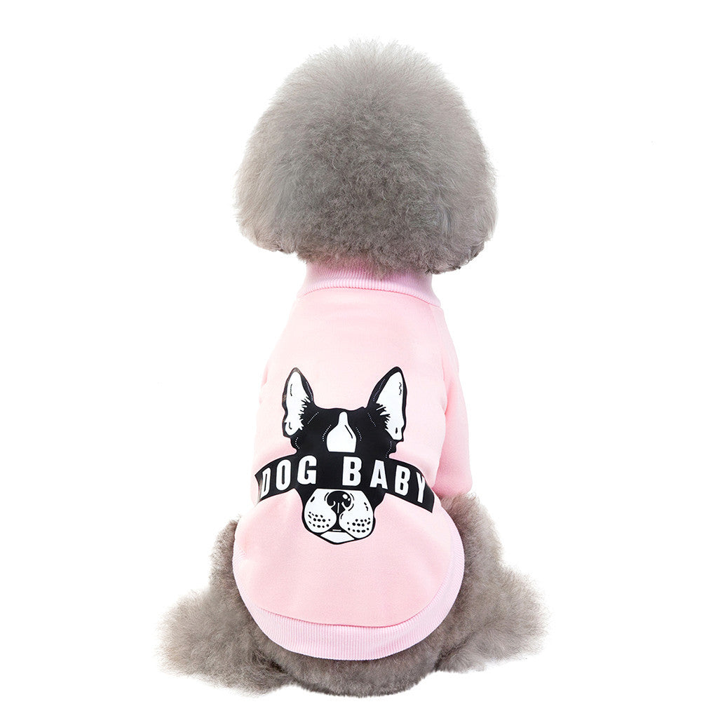 Dog Sweater: Cute Cartoon Fashion Sweater for Small to Medium Dogs Pink / L Accessories