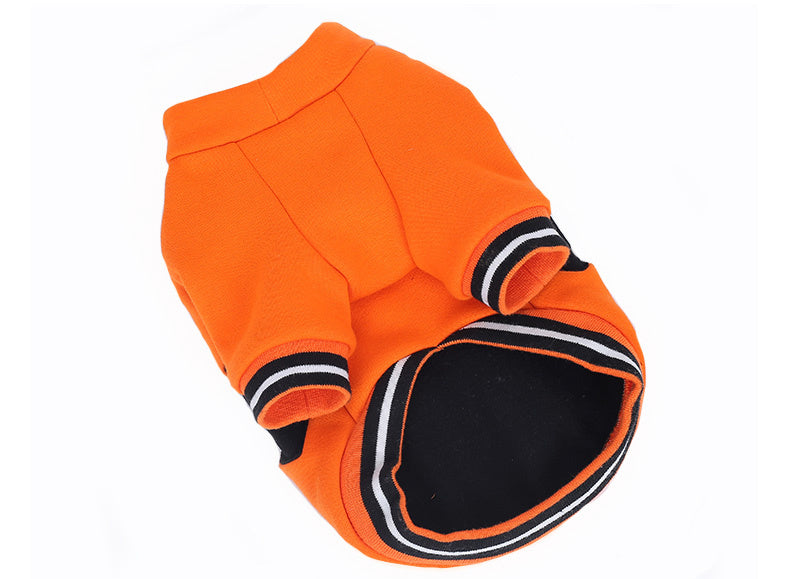 Puppy Dog Clothes: Halloween Pumpkin Costume Sweater for Dogs Accessories