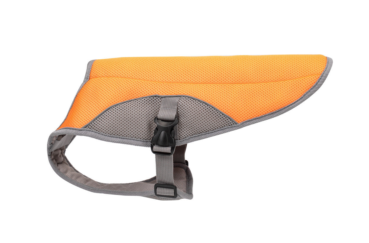 Summer Dog Cooling Vest | Lightweight Jacket for Hot Weather - Orange / L - beds