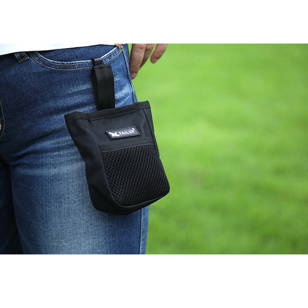 600D Oxford Cloth Mini Dog Training Treat Pouch | Portable Dog Snack Bag dog training