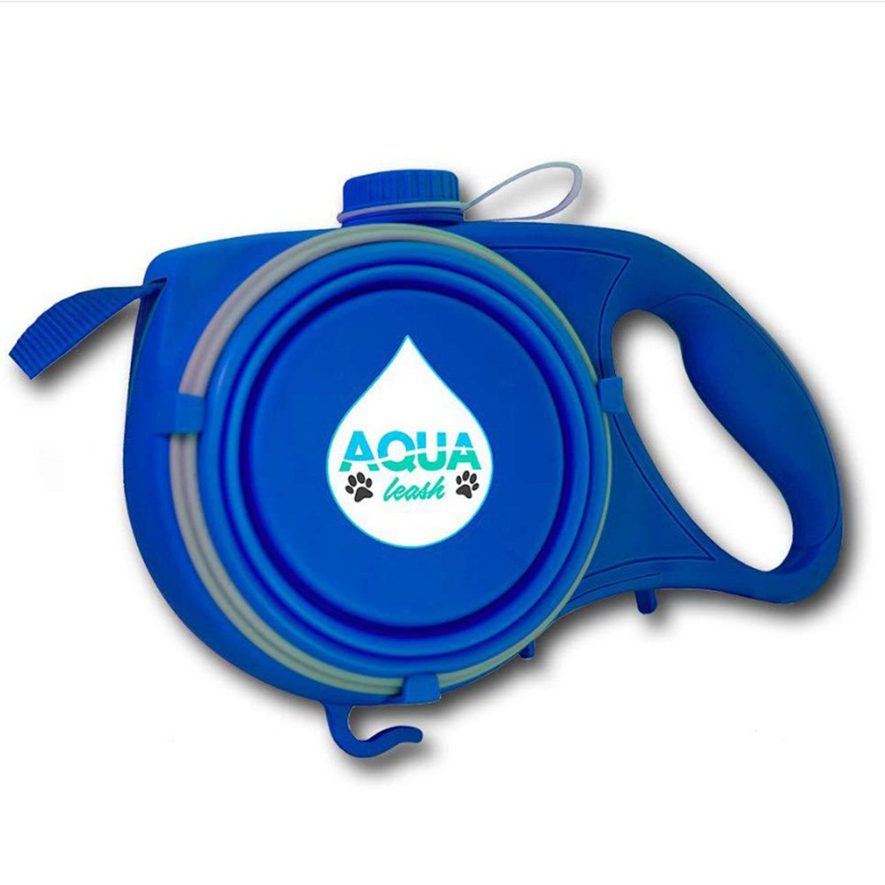 Ergonomic Retractable Dog Leash For Dogs of All Sizes Blue / With logo Accessories