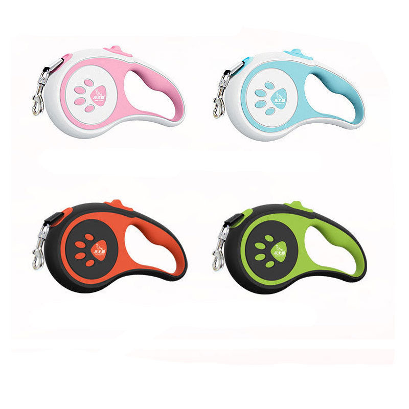 5-Meter Retractable Dog Leash | Automatic Dog Traction Rope - leash