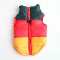 Winter Dog Puffer Vest And Jacket | Three-Piece Dog Coat Set - coats