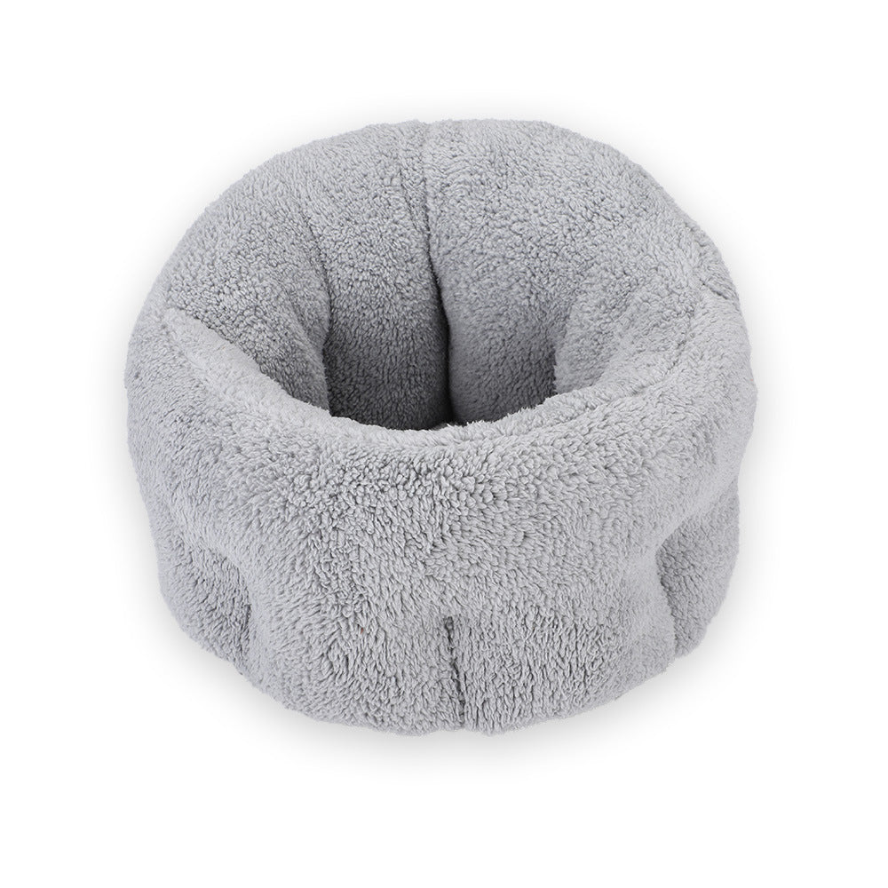 Washable Plush Dog Bed | Calming Dog Bed for All Sizes Grey / S beds