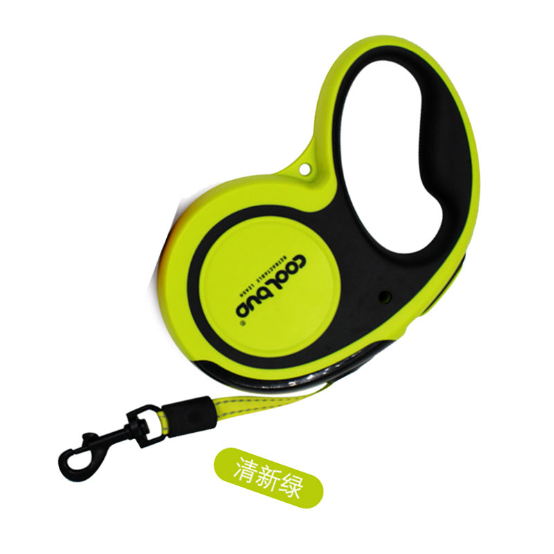 Heavy-Duty Retractable Dog Leash for Large And Medium Dogs - Green / L - Accessories