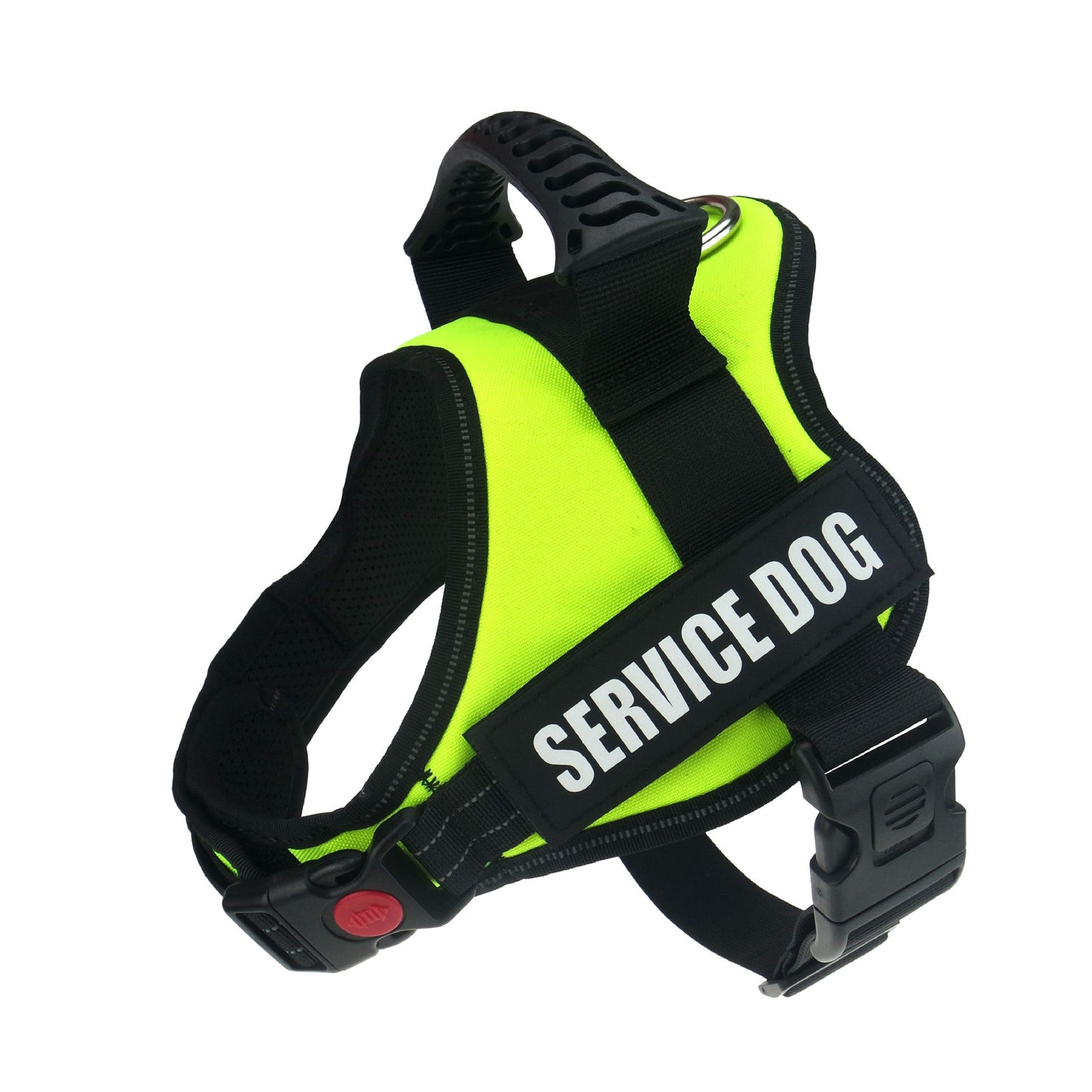 Adjustable And Reflective Dog Harness | Breathable Dog Vest for All Dog Sizes - Fluorescent green / 2XL - Dog Harnesses