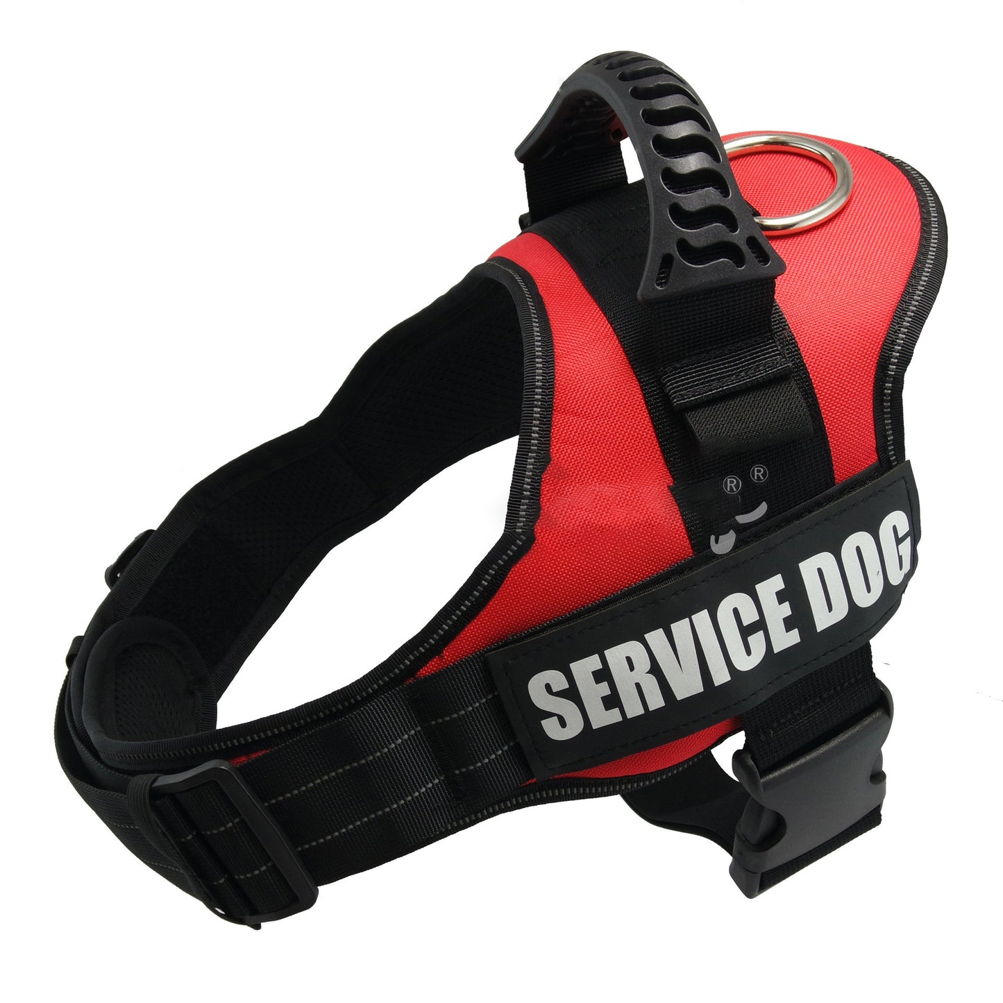 Adjustable And Reflective Dog Harness | Breathable Dog Vest for All Dog Sizes - Red / 2XL - Dog Harnesses & Safety