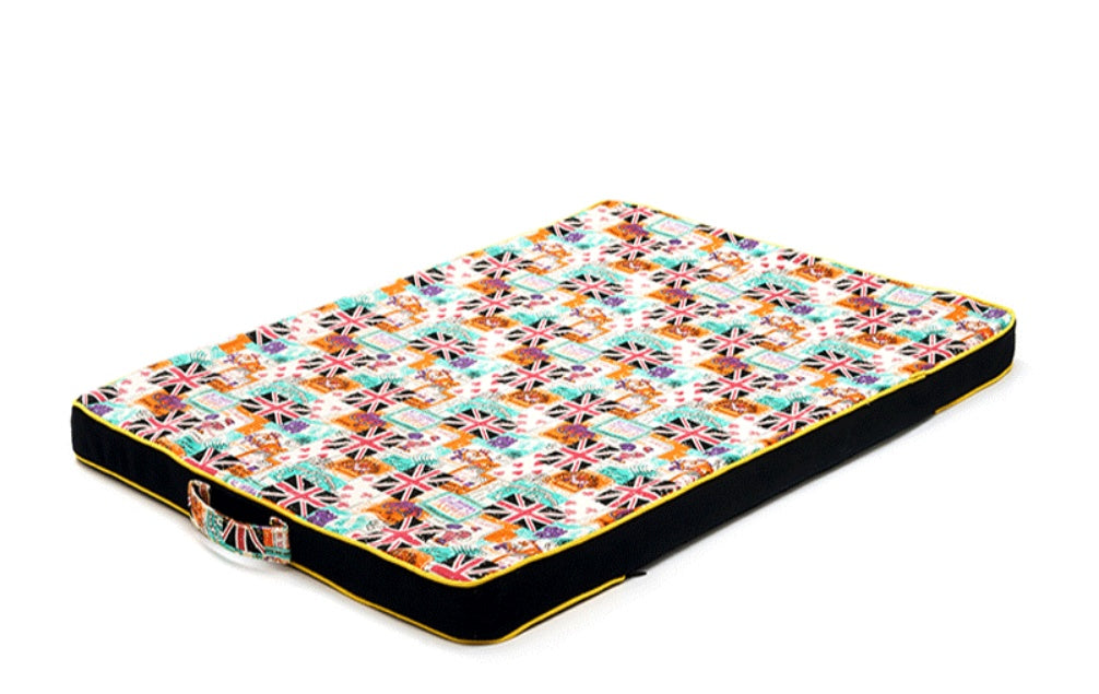 Thickened Oxford Dog Bed Mat | Reversible Dog Mattress British mix and match / 100x70cm beds