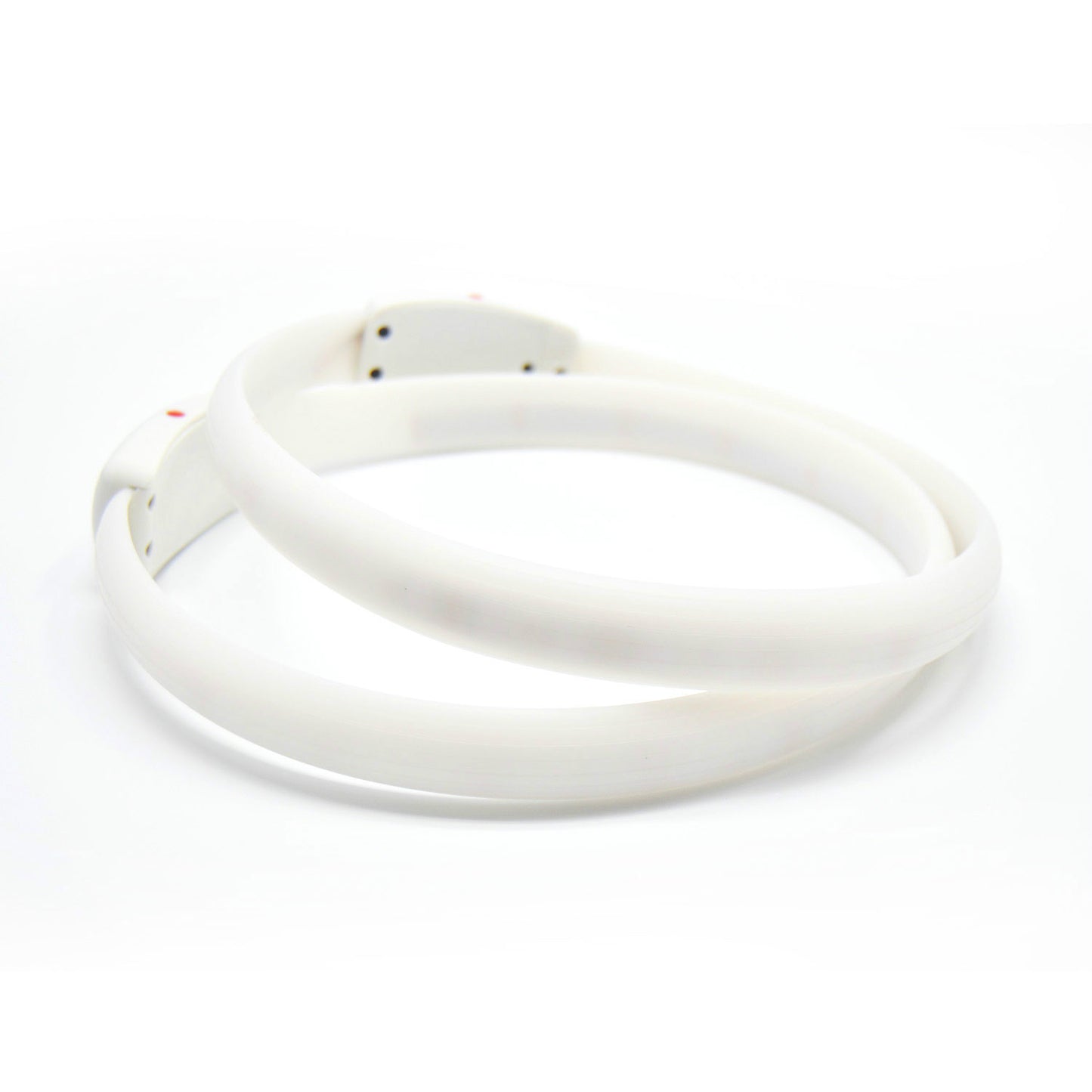 Rechargeable LED Dog Collar | Anti-Lost Safety Dog Collar - White / L / USB - Dog Collars & Leashes