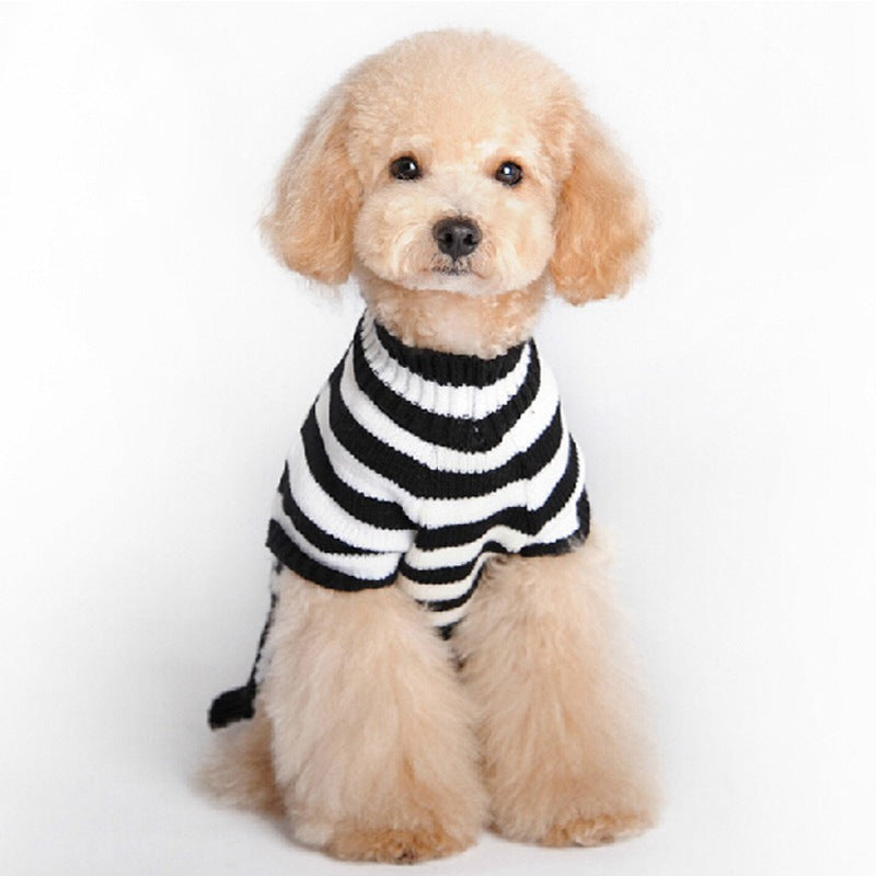Skull Dog Halloween Sweater: European And American Style Acrylic Dog Outfit Accessories