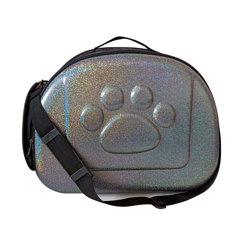 Foldable EVA Dog Travel Carrier | Durable And Portable Dog Bag with Shoulder Strap - travel