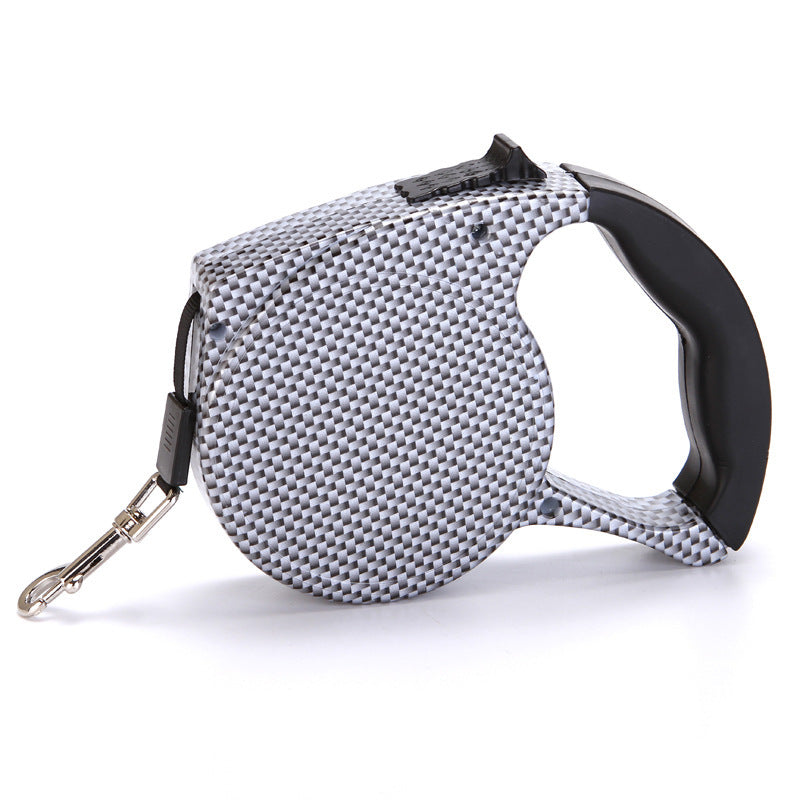 5-Meter Retractable Dog Leash | Patterned Dog Walker - L - leash