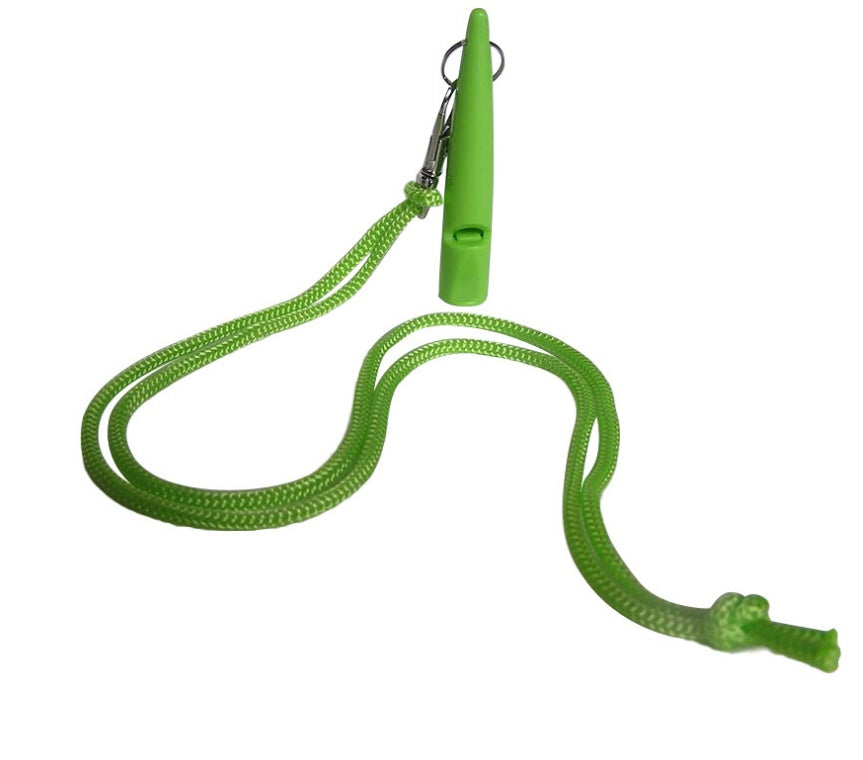 Training Dog Whistle with Lanyard | High Frequency Dog Tool Light green dog training