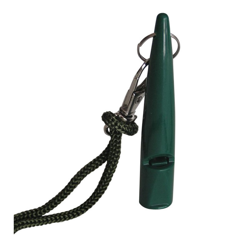 Training Dog Whistle with Lanyard | High Frequency Dog Tool Dark green dog training