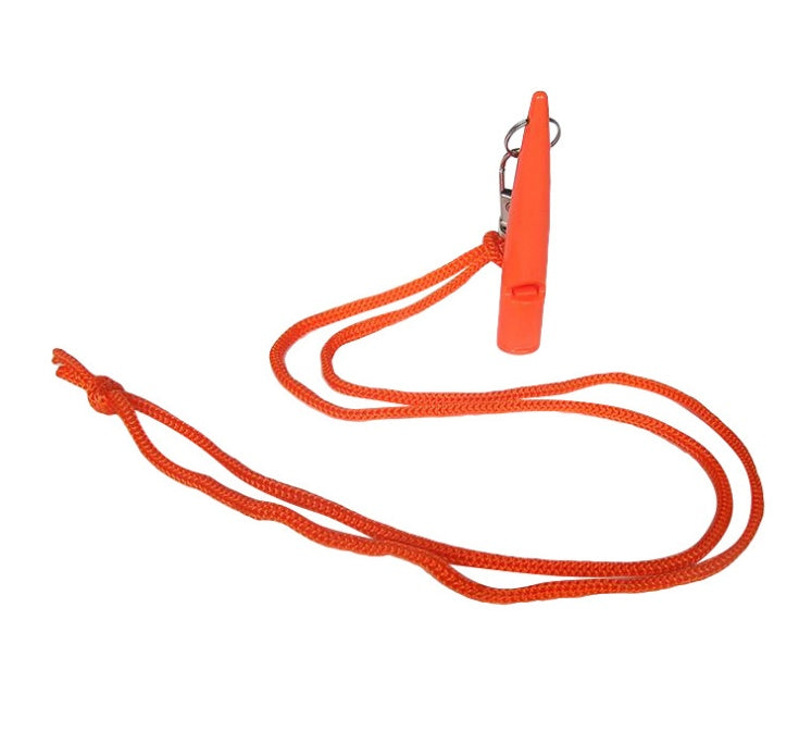 Training Dog Whistle with Lanyard | High Frequency Dog Tool Orange dog training
