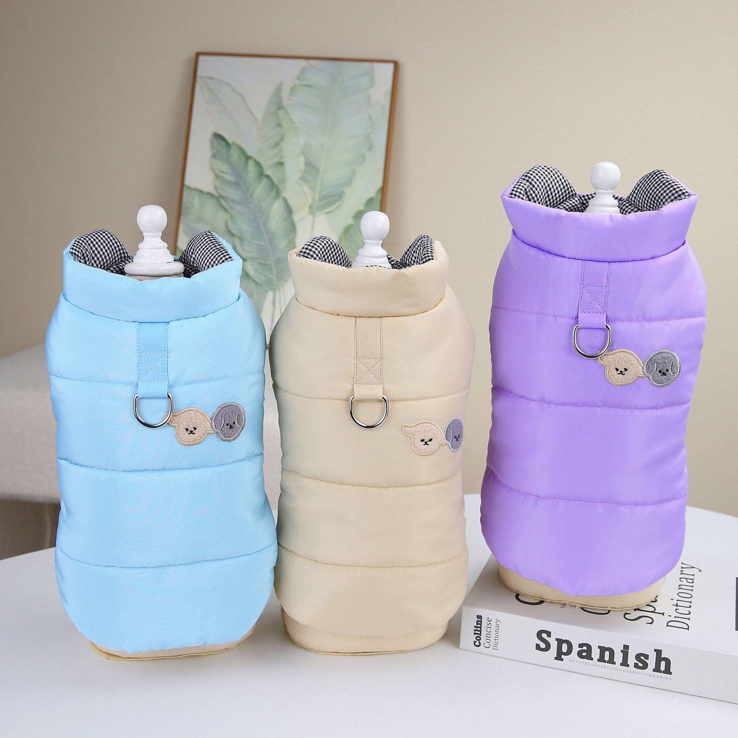 Warm Cotton Dog Vest | Casual Winter Dog Jacket in Multiple Colors - coats