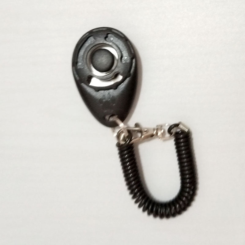 Dog Training Clicker | Positive Reinforcement Dog Obedience Tool Black dog training