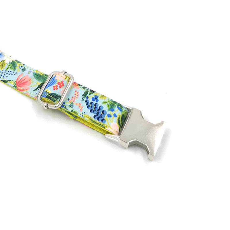 Personalised And Adjustable Dog Collar | Durable Polyester Collar for All Dog Types Dog Collars & Leashes