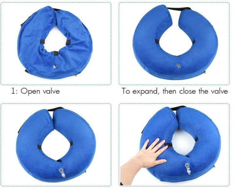 Soft Inflatable Dog Collar | Protective E Collar Recovery For Dogs Dog Collars & Leashes