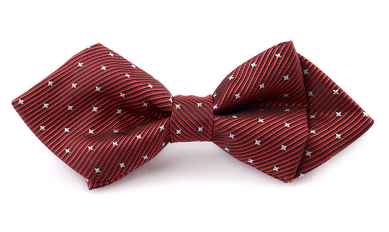 British Style Dog Bow Tie | Adjustable Bow Tie for Dogs Red bow