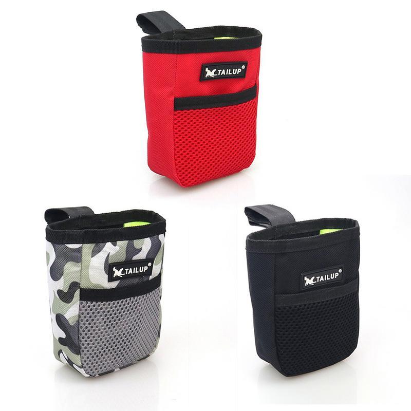 600D Oxford Cloth Mini Dog Training Treat Pouch | Portable Dog Snack Bag dog training