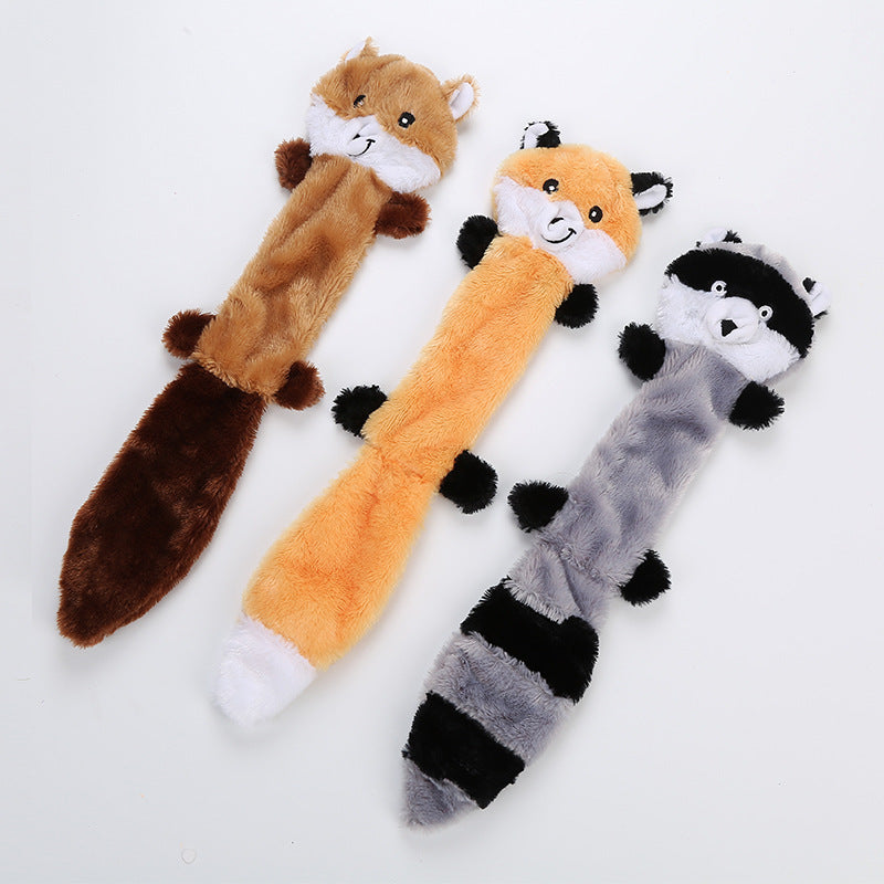 Cute Plush Squeaker Dog Toy For Playful Dog Play Accessories
