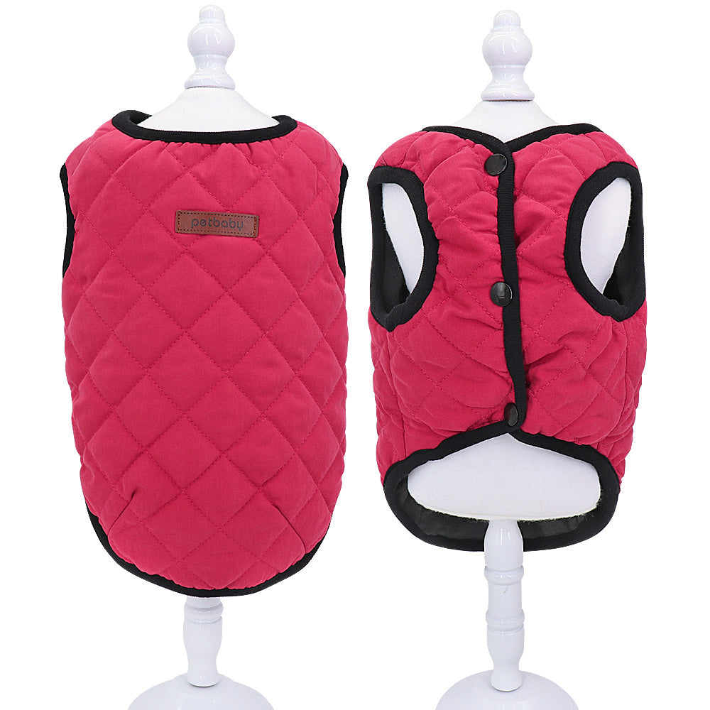 Waterproof Dog Winter Coat | Cold Resistant And Durable Dog Vest - Red / L - coats