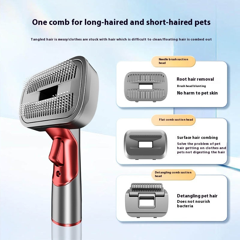 Dog Grooming Vacuum Attachment | Hair Suction Tool for Dogs home