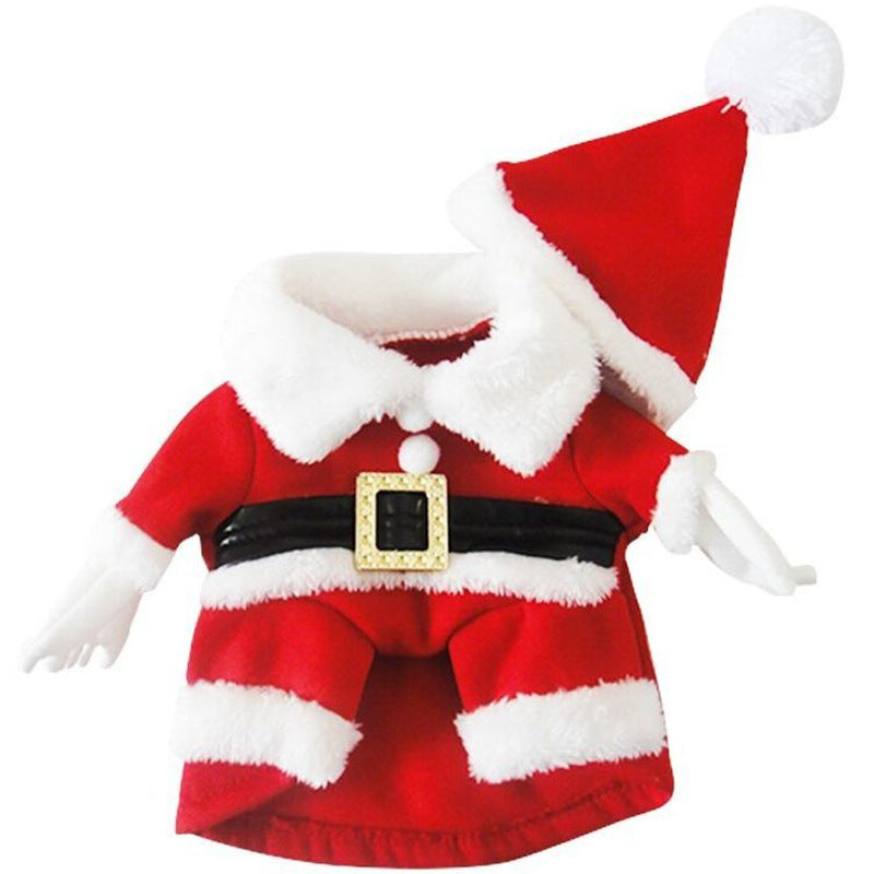 Three Dimensional Pet Dog Christmas Suit Red / L christmas
