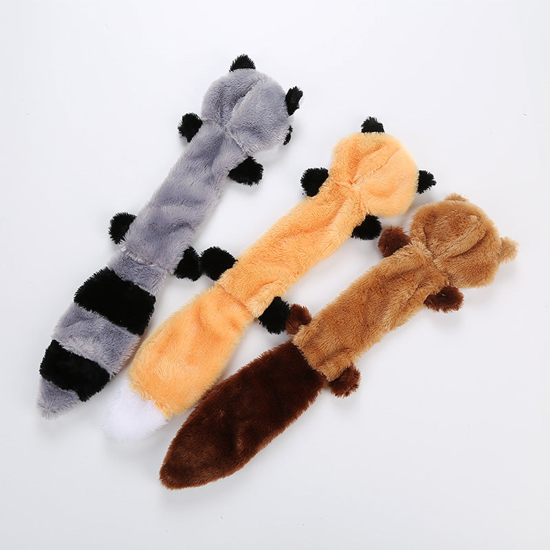 Cute Plush Squeaker Dog Toy For Playful Dog Play Accessories