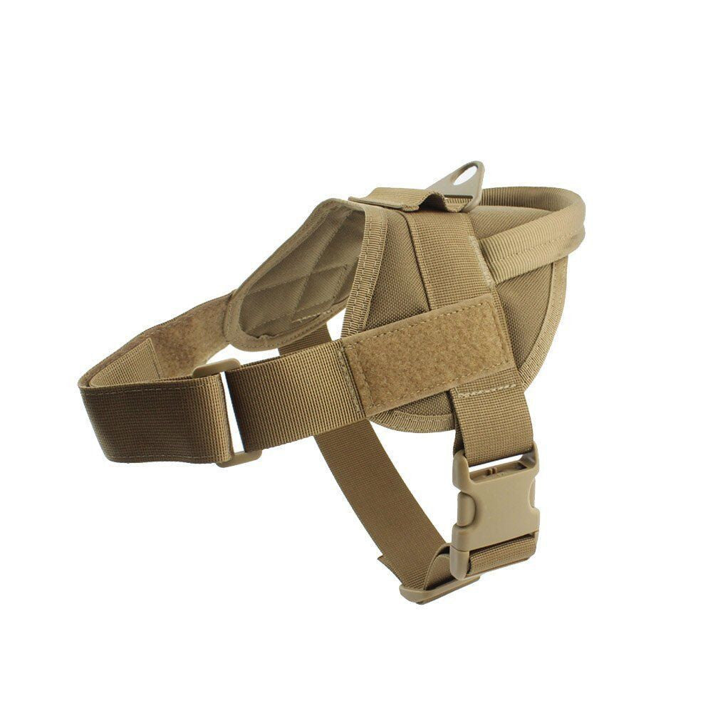Tactical Dog Training Vest Harness | Waterproof Dog Vest - Earthy / L - coats