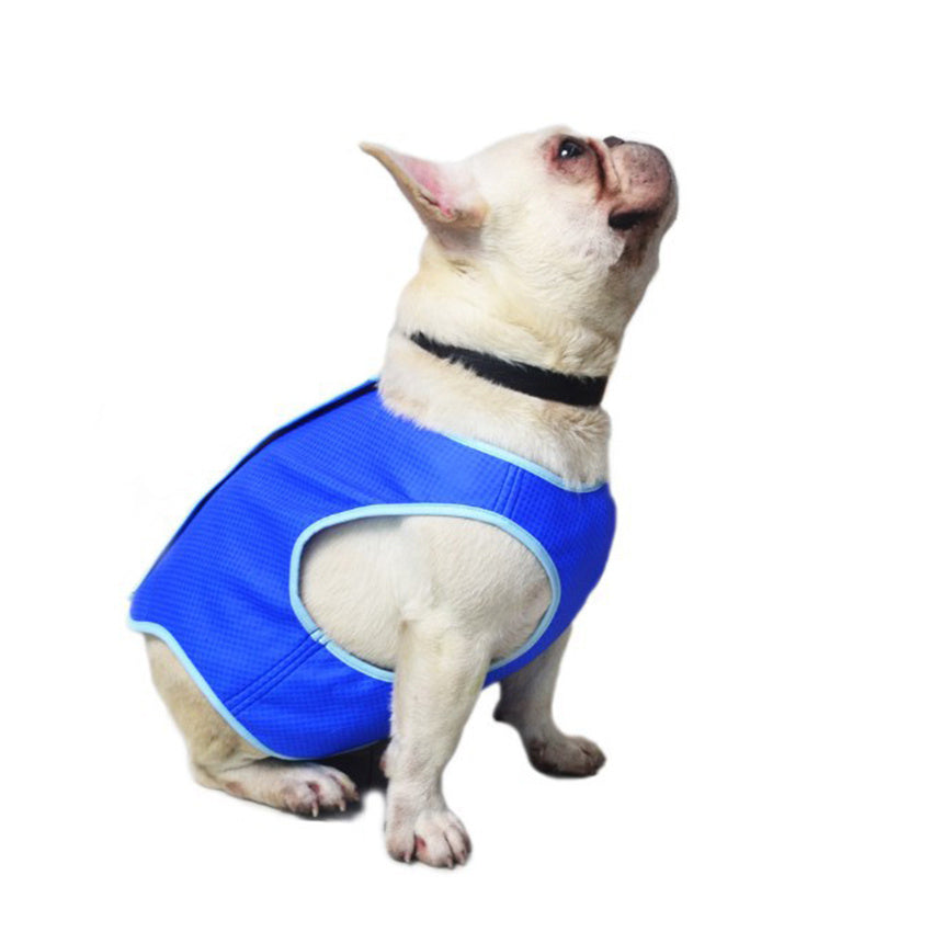 Lightweight Dog Cooling Vest | Summer Jacket for Dogs - L / Blue - coats